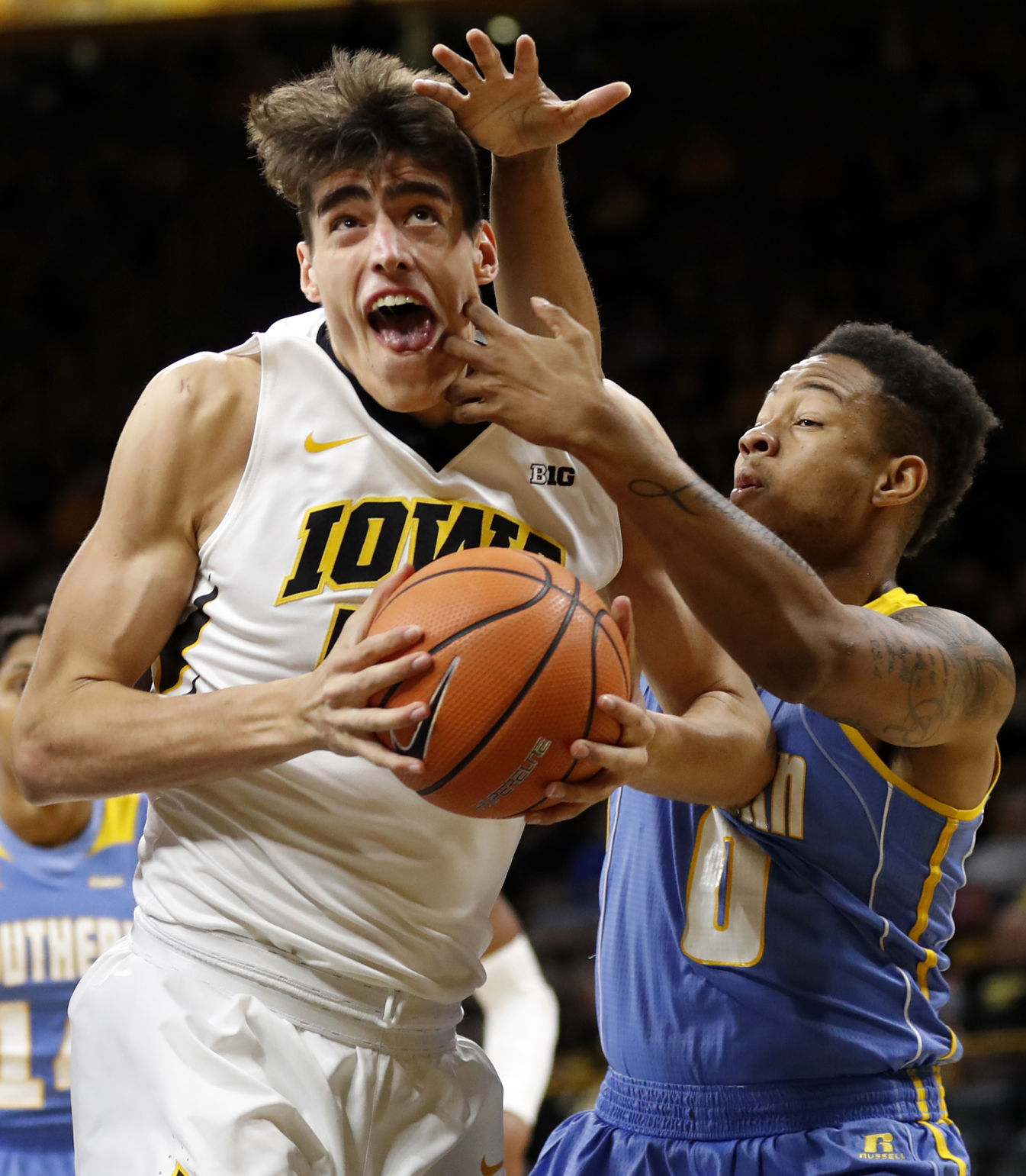 APTOPIX Southern U Iowa Basketball